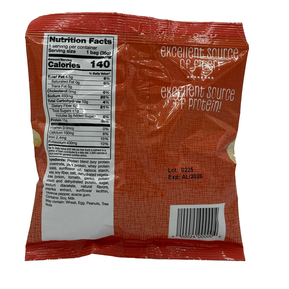 Proti Nutrition Proti Chips - Barbecue 1.27 oz