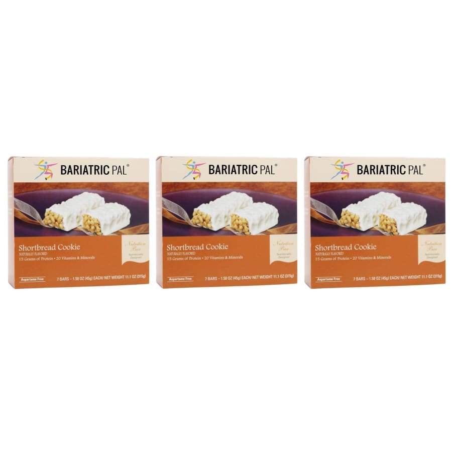 BariatricPal 15g Protein Bars - Shortbread Cookie