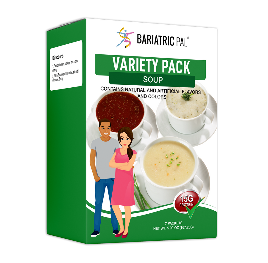 BariatricPal 15g Protein Soup - Variety Pack