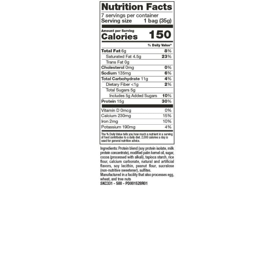 Coated Protein Puffs Snack - Chocolate - High-quality Cakes & Cookies by at Store
