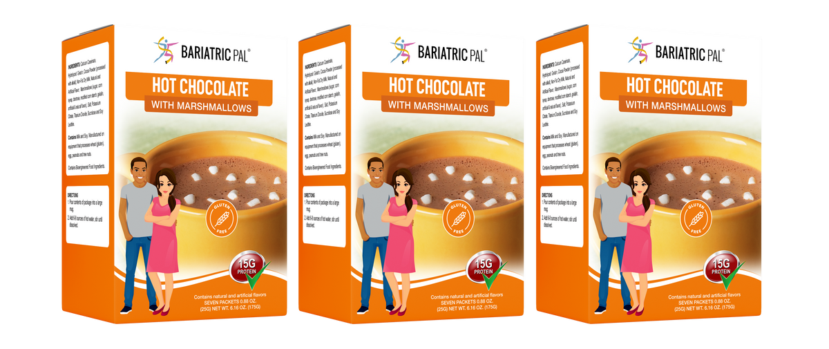 BariatricPal Hot Chocolate Protein Drink - Hot Chocolate with Marshmallows