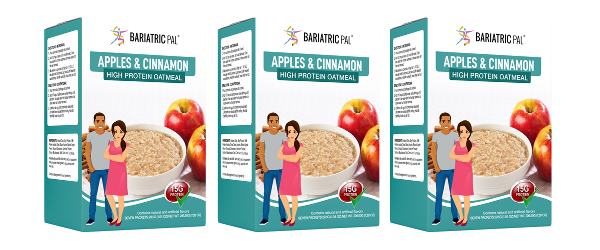 BariatricPal Hot Protein Breakfast - Apple Cinnamon Oatmeal