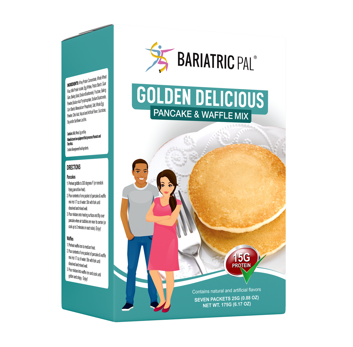 BariatricPal Hot Protein Breakfast - Golden Delicious Pancake Mix