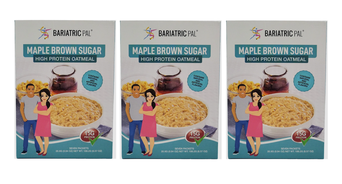 BariatricPal Hot Protein Breakfast - Maple Brown Sugar Oatmeal