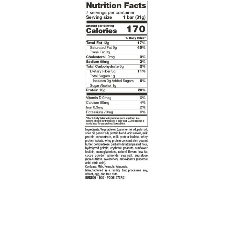 Inspire Keto Protein Bars - Peanut Butter - High-quality Protein Bars at Store