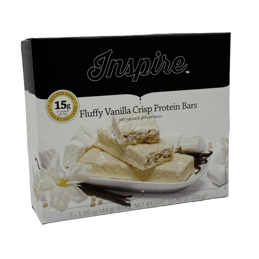 BariatricPal Low Carb Protein & Fiber Bars - Fluffy Vanilla Crisp