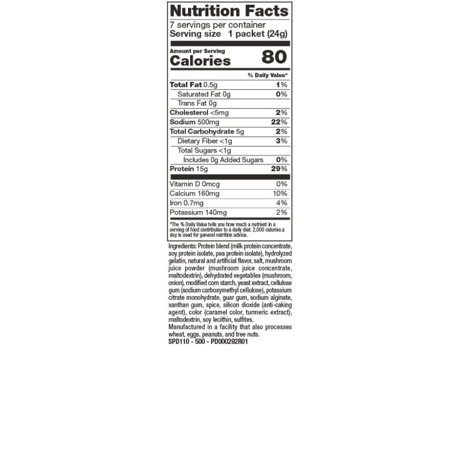 Inspire Protein Soup - Cream of Mushroom - High-quality Soups at Store