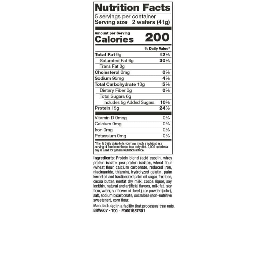 Inspire Square Protein Wafers - Raspberry - High-quality Protein Bars at Store
