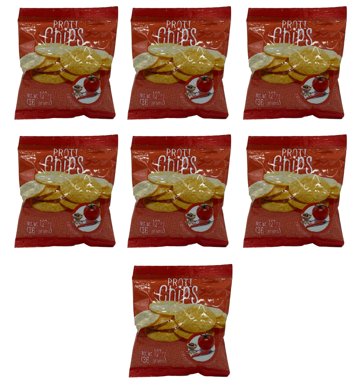 Proti Nutrition Proti Chips - Barbecue 7-Pack (1.27 oz bags)