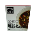 Mélange à soupe protéinée Proti Diet, Bœuf et Légumes, 7 sachets