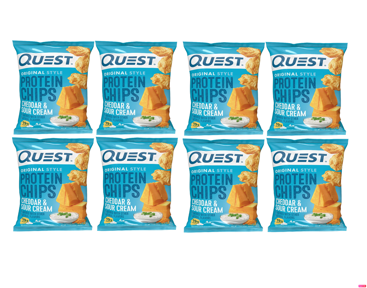 Quest Nutrition Protein Chips in #flavor_cheddar & sour cream #size_8-pack, product image 10.
