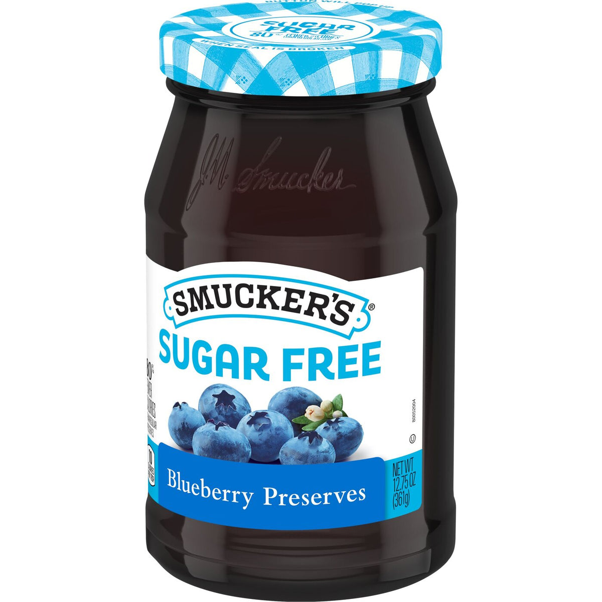 Smuckers Sugar Free Preserves - Blueberry 12.75 oz