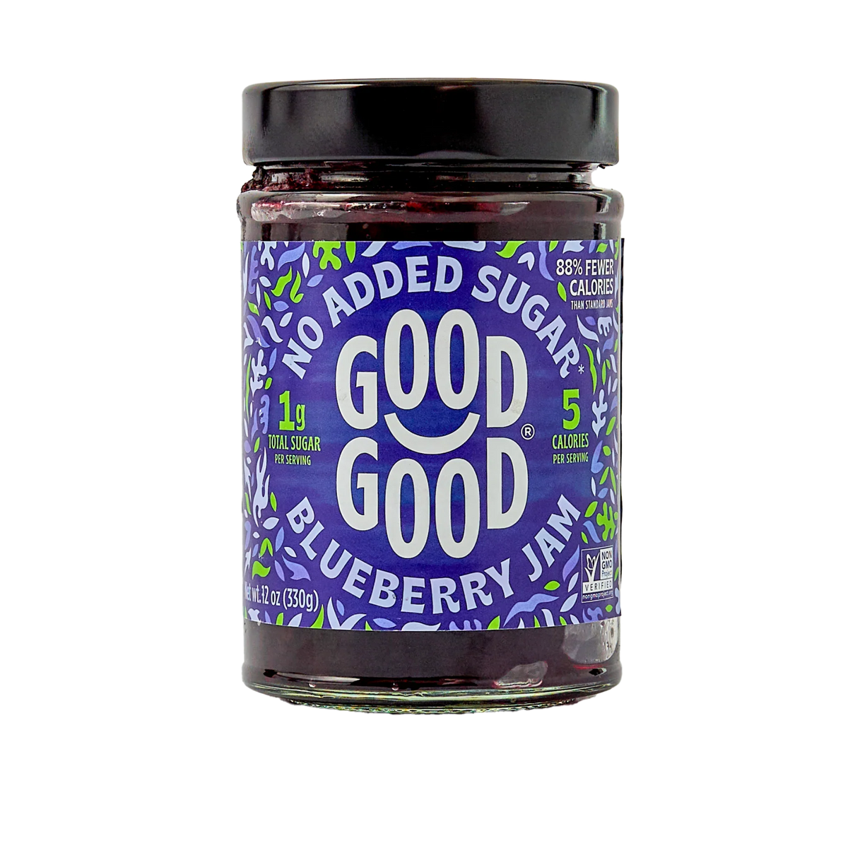 Good Good Keto Friendly Sweet Jam, Blueberry / 12 oz.