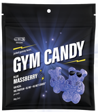 Gain Gummies Gym Candy - Protein Gummy Bears, 2oz - Blue Massberry