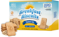 Front package of ChocZero Breakfast Biscuits, Toasted Oat, 9 oz