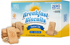 Front package of ChocZero Breakfast Biscuits, Toasted Oat, 9 oz