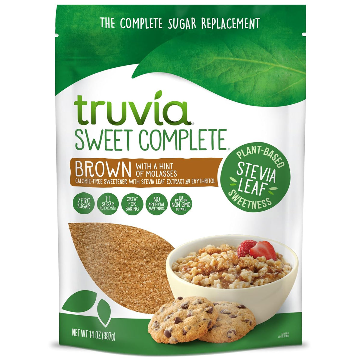 Truvia Sweet Complete Cassonade avec une touche de mélasse - 397 g