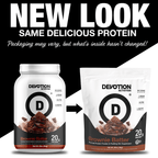 Devotion Nutrition Protein Powder - Brownie Batter, 2 lb.