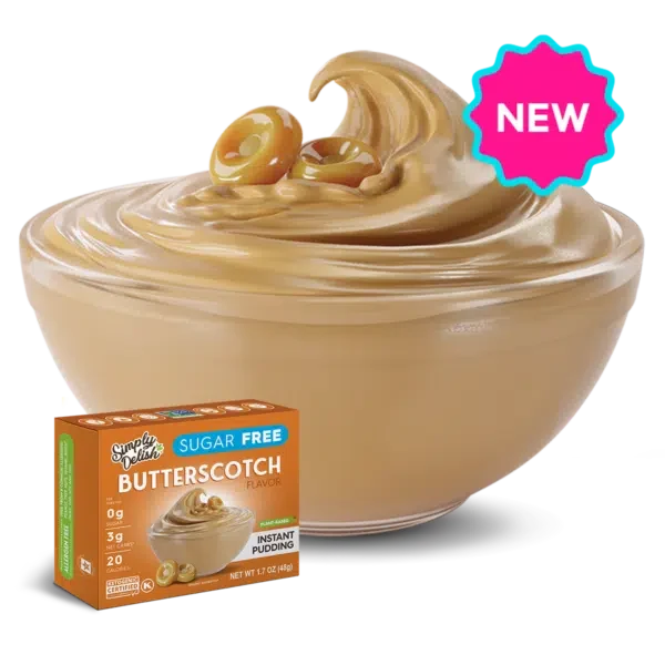 Simply Desserts Sugar Free Instant Pudding - Butterscotch
