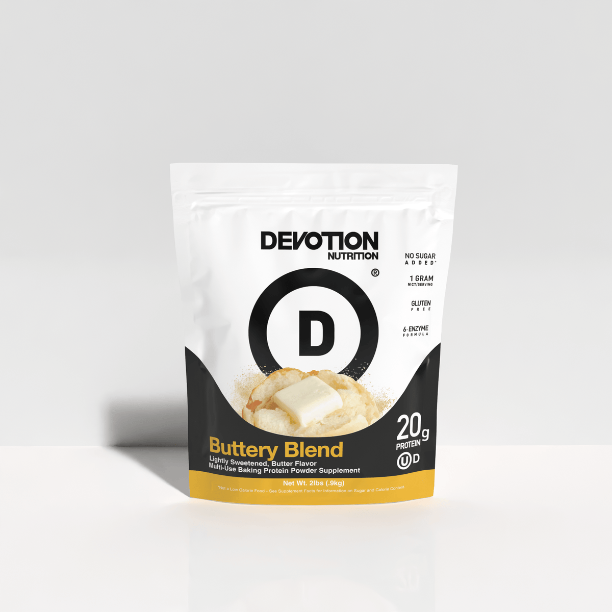 Devotion Nutrition Protein Powder - Buttery Blend, 2 lb.