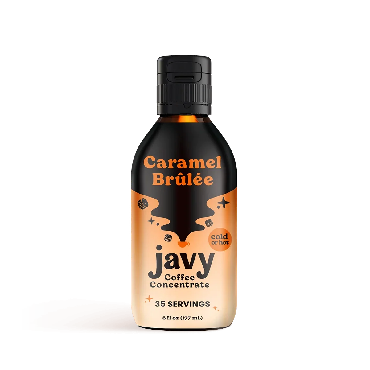 Coffee Concentrate by Javvy Coffee, 6 fl oz - Caramel Brûlèe