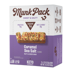 Munk Pack Keto Nut & Seed Bar, 12 Bars - Caramel Sea Salt