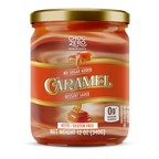 Front package of ChocZero No Sugar Added Dessert Sauce