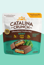 Catalina Crunch Dark Chocolate Cookie Bar, 4.6 oz (4 bars) - Mint