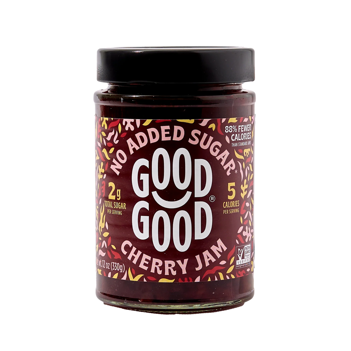 Good Good Keto Friendly Sweet Jam, Cherry / 12 oz.