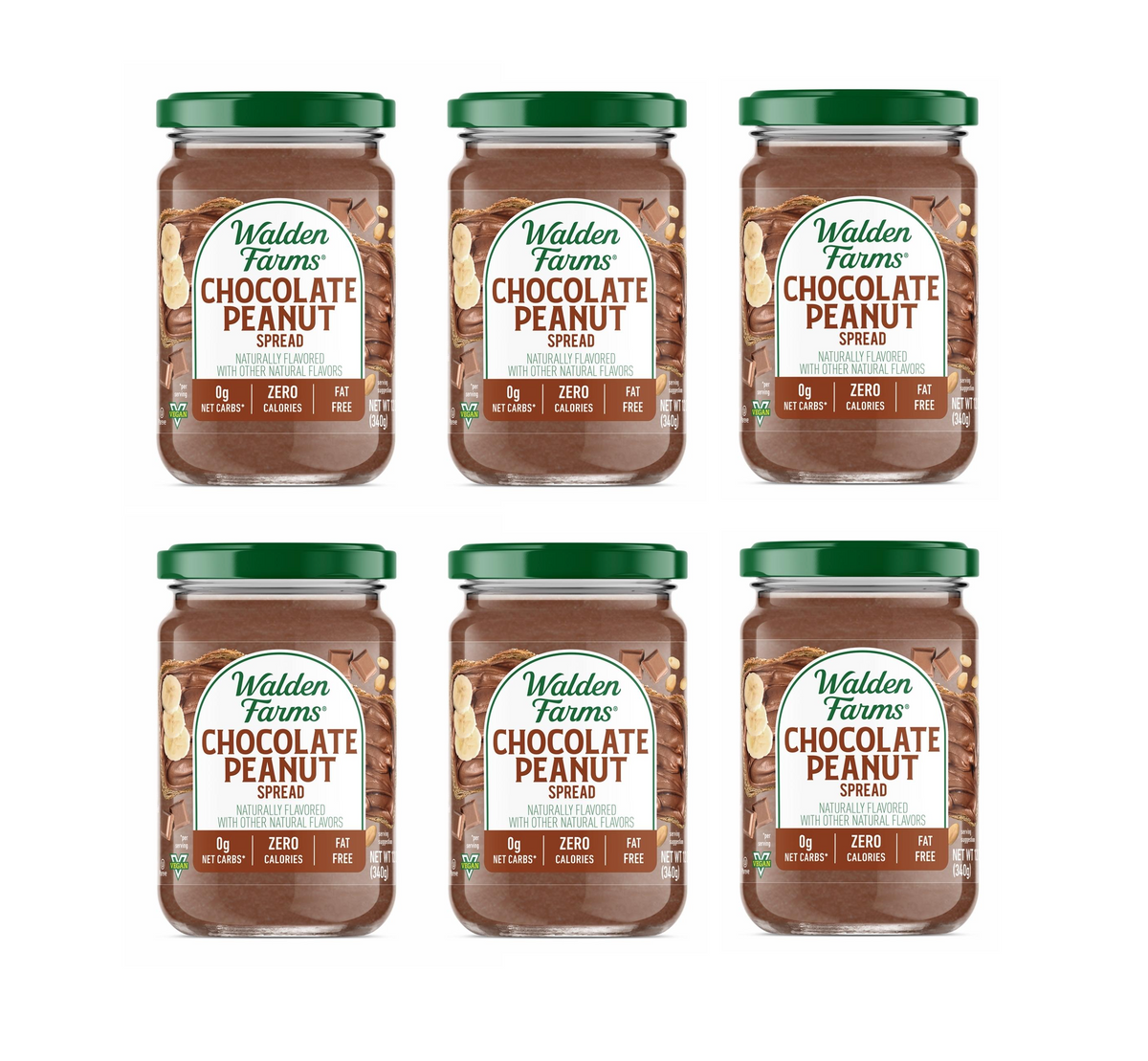 Walden Farms Peanut Spread, Chocolate flavor.