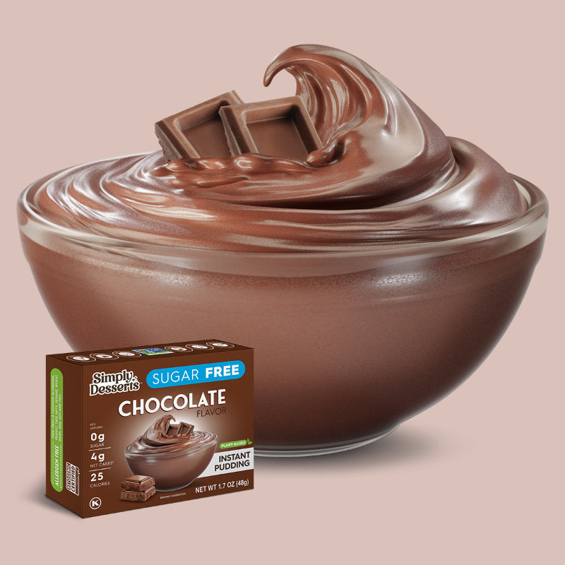 Simply Desserts Sugar Free Instant Pudding - Chocolate