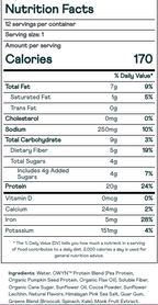 OWYN Plant-Based Protein Shake 20g - Dark Chocolate