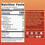 Projo* Instant Power Coffee with Protein - Grab and Go! - Bold & Creamy Cinnamon