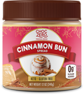 ChocZero No Sugar Added Keto Spread, 12 oz / Cinnamon Bun.