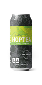 Hoplark Sparkling HopTea, 16 fl oz - The Citra Bomb One, with 30mg Caffeine One Can