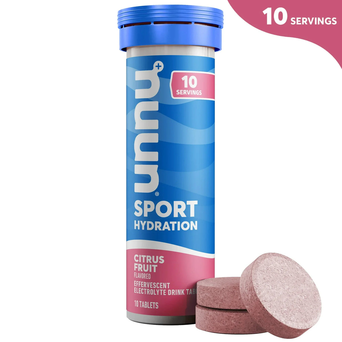Nuun Sport Hydration Citrus Fruit tube