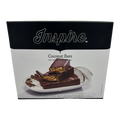Inspire Coconut Bars, with natural and artificial flavors, packaged in a black box, featuring seven 1.55 oz bars, displayed on a plate with coconut flakes and pieces.