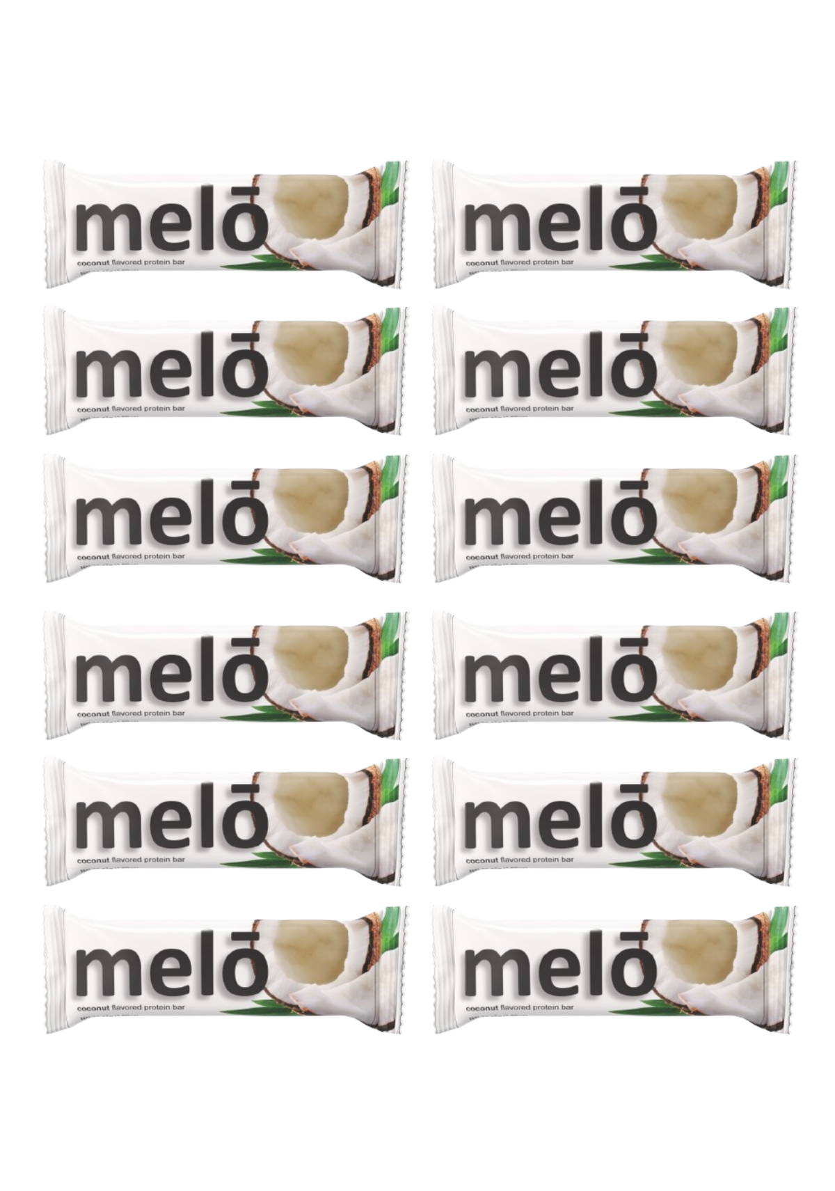 Melō Protein Bars - Coconut 12 Bars