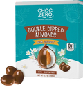 Front package of ChocZero Double Dipped Almonds