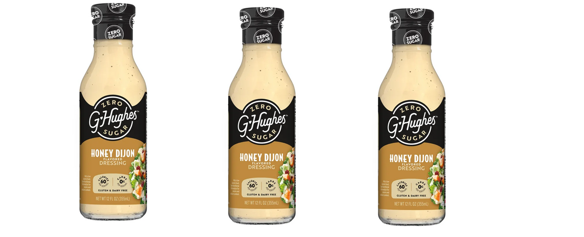 G Hughes Smokehouse Sugar Free Salad Dressing (12 fl oz) - Honey Dijon 3 Bottles