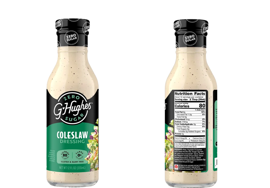 G Hughes Smokehouse Sugar Free Salad Dressing (12 fl oz) - coleslaw