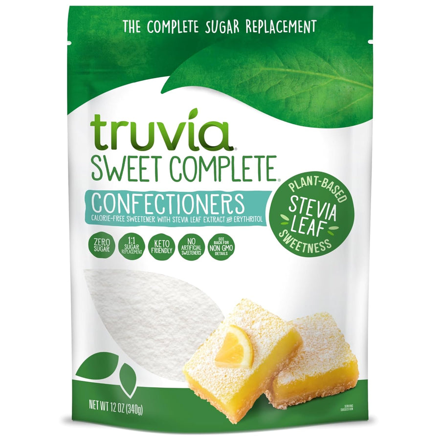 Édulcorant sans calories Truvia à base de feuilles de stévia, sac verseur économique, 482 g (1 lb 1 oz)