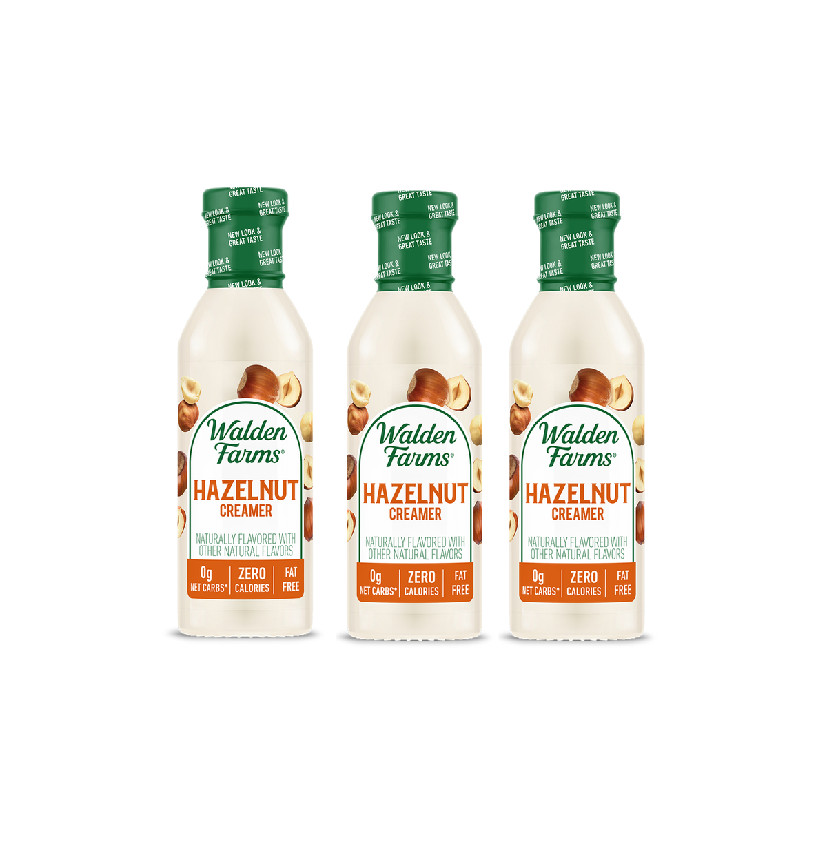 Product image for Walden Farms Calorie Free Coffee Creamer, Hazelnut flavor.