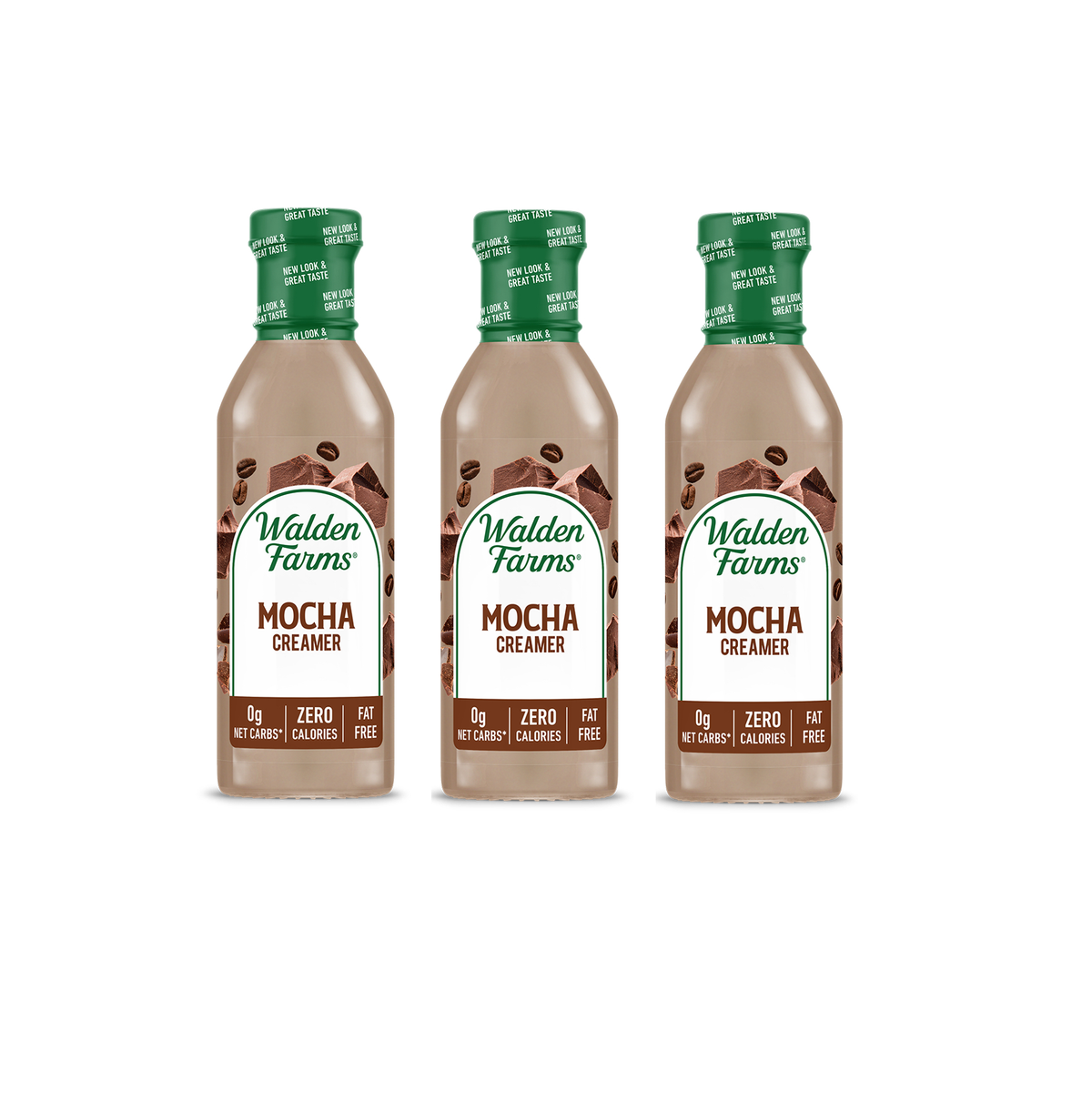 Product image for Walden Farms Calorie Free Coffee Creamer, Mocha flavor.
