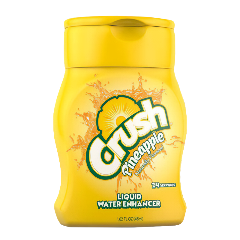 Crush Water Enhancer - Pineapple One Bottle (1.62 fl oz)