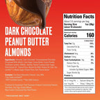 SkinnyDipped Almonds, 3.5 oz - Dark Chocolate Peanut Butter