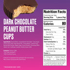 SkinnyDipped Cups - Dark Chocolate Peanut Butter
One Bag