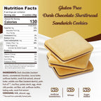 Ingredients for ChocZero Jolies Dark Chocolate Cookies, 8 oz