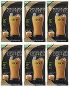 Chike Nutrition High Protein Iced Coffee Single Serving Packets - Decaf Cappuccino, 6-Pack