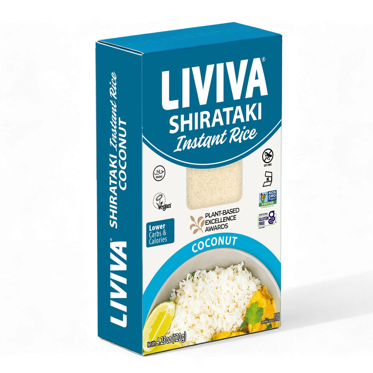 Liviva Dried Shirataki Instant Flavored Rice, 4.23 oz - Coconut